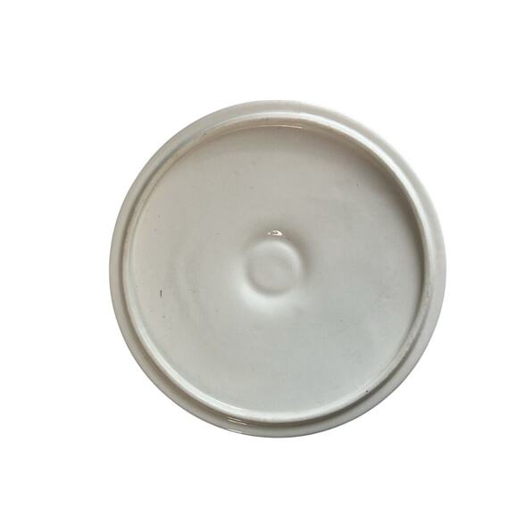 Vintage Royal Currier & Ives Blue White Ironstone Covered Casserole Dish Handles - Picture 8 of 14